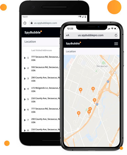 SpyBubble location tracker