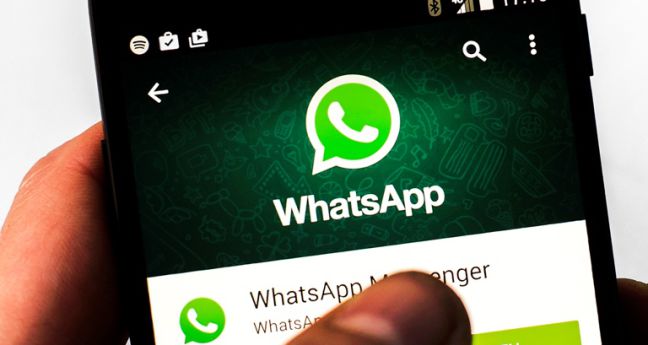 iPhone using Hacking a WhatsApp account on an