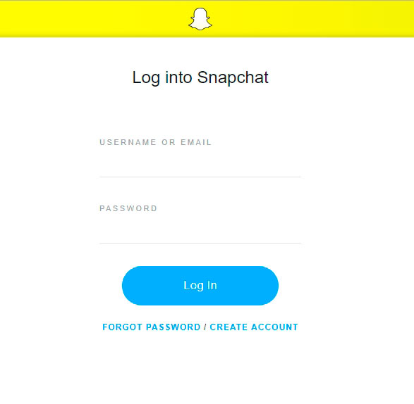 Hack Snapchat using Phishing Page