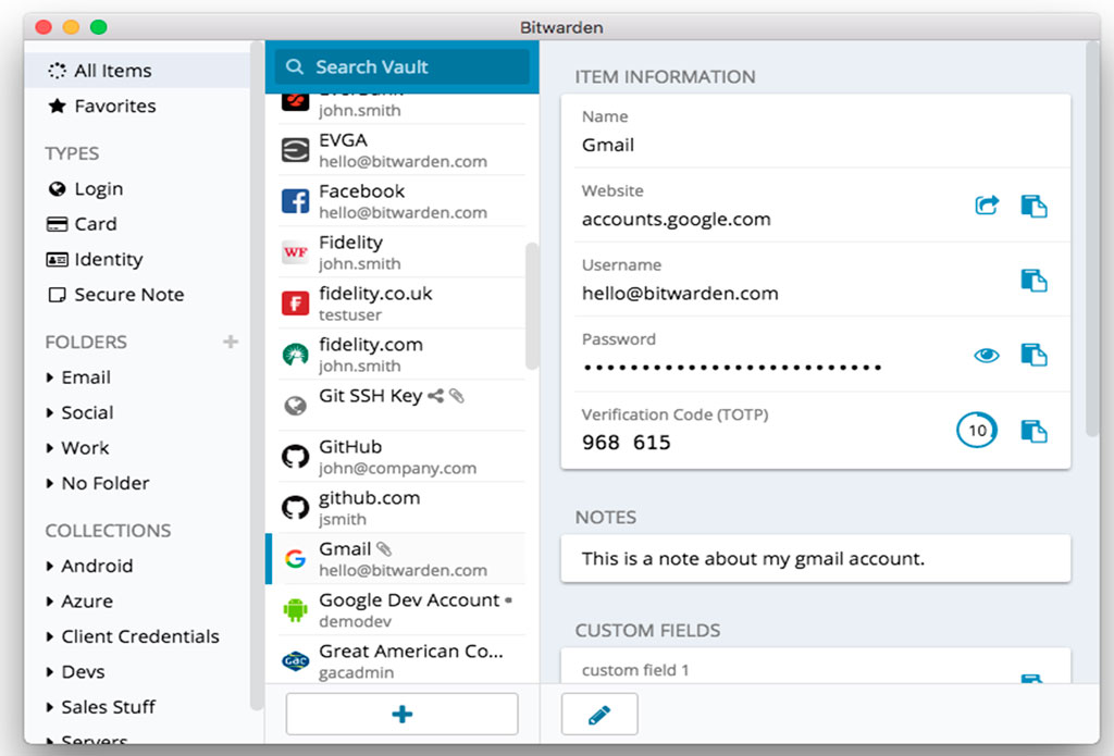 Bitwarden is free password manager 